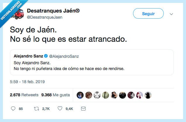 desatranques,jaen,atrancado