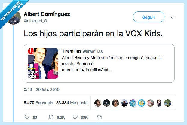 albert rivera,vox kid,hijos