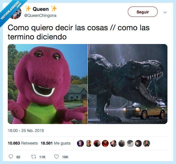 cosas,decir,dinosaurio