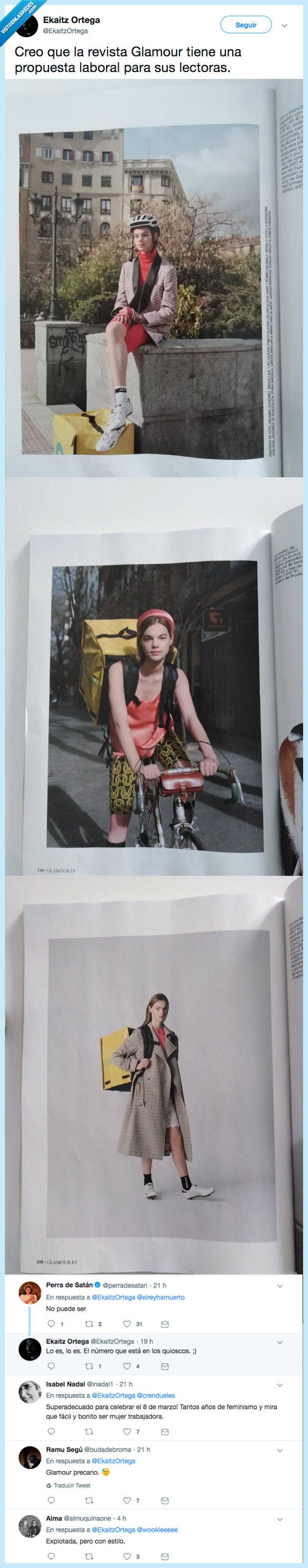 revista,cglamour,enseñar,mona