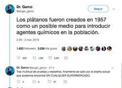Enlace a Según @angel_garco los plátano no son lo que parecen y los canarios nos están lavando el cerebreo