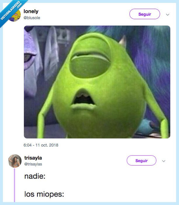 nadie,miopes,no ven