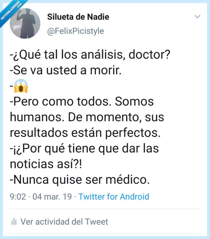 Médico,receta,humor,morir