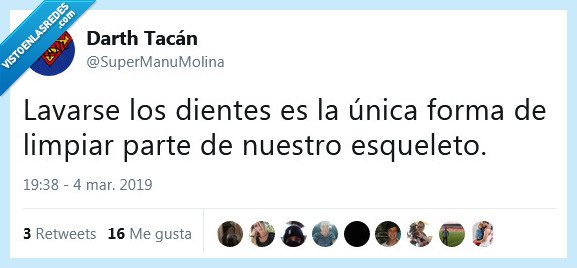 limpiar,esqueletos,dientes,lavar