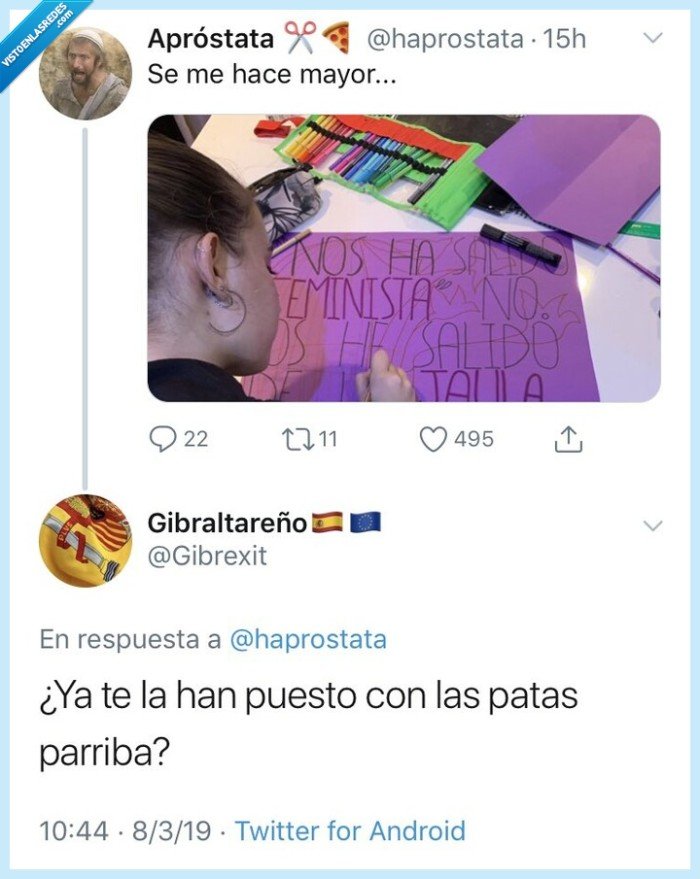 mayor,niña,feminismo,feminista,mujer,patas,arriba,cromañón,huelga