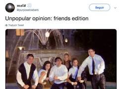 Enlace a Comparten sus unpopular opinion de Friends, por @purposebiebers