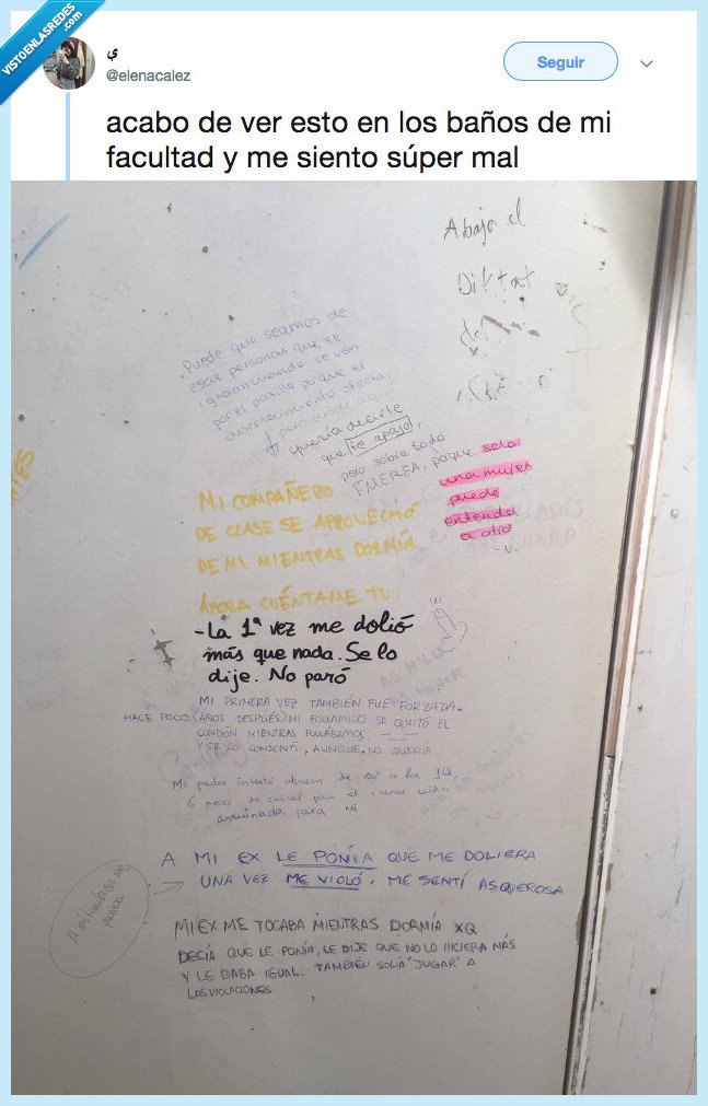 experiencia,baños,mal