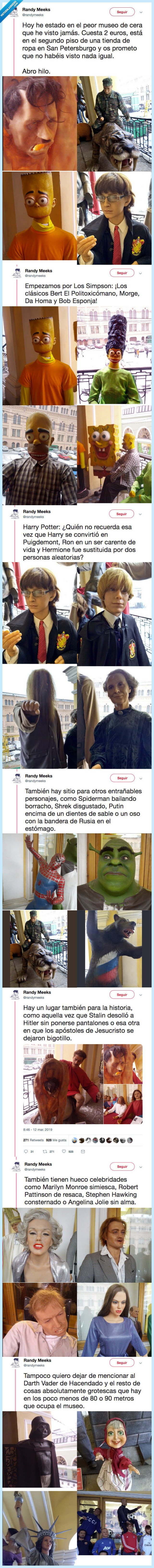 museo,cera,st peterburgo