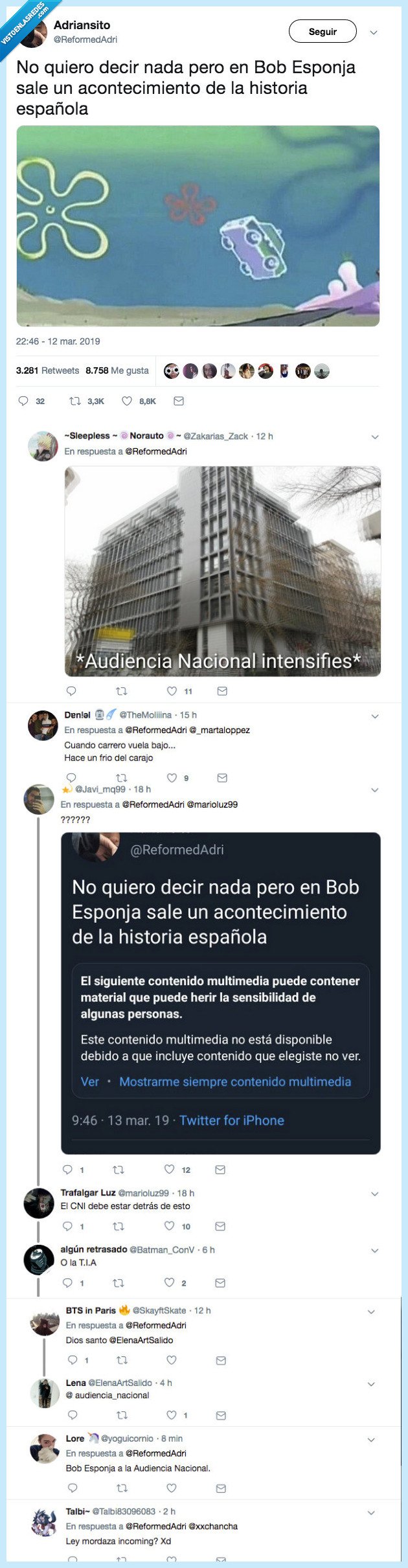 bob esponja,audiencia,nacional