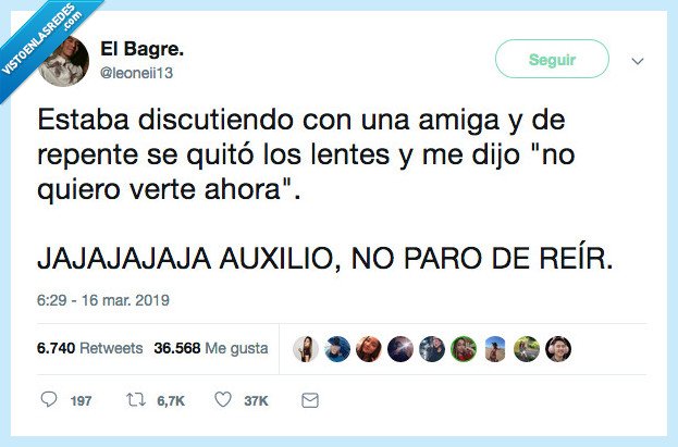 discusión,acabar,mejor manera,no paro de reir