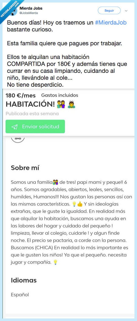 pagar,trabajar,aupair,nanny