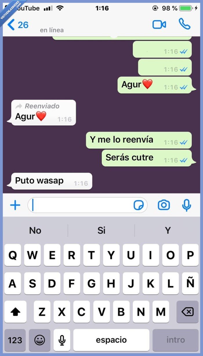 When te da pereza hasta ligar