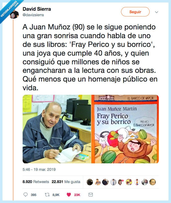 best seller,juan muñoz,fray perico