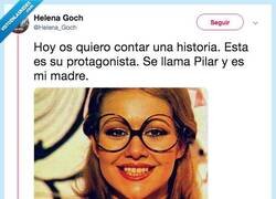 Enlace a Cuenta la historia de su madre que fue Miss Mundo y lo dejó todo por estudiar, por @Helena_Goch