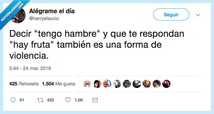 quiero una napolitana no una manzana no se como lo ves