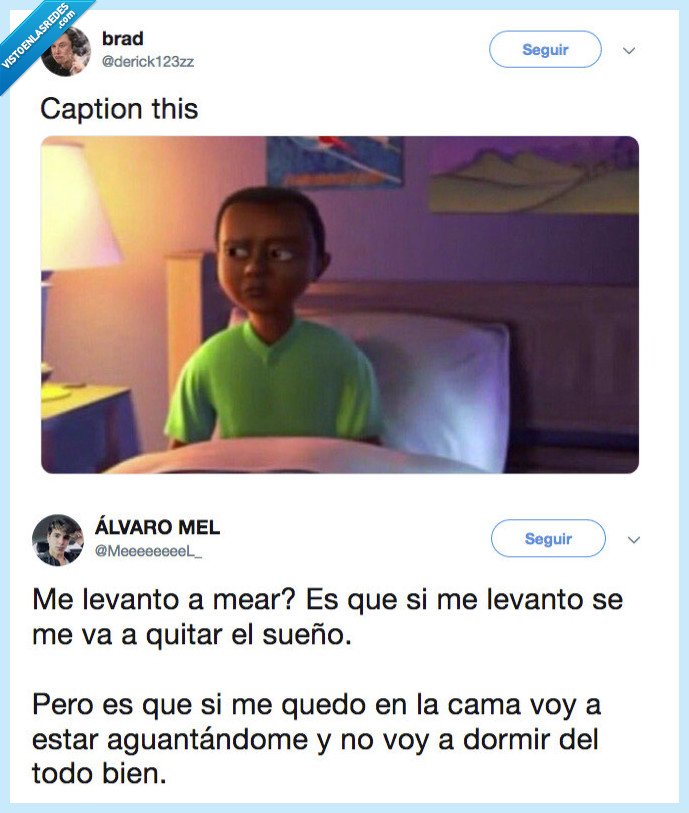 dilema,mear,levantar