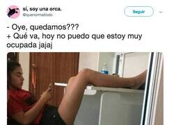 Enlace a Tengo muchos planes, tantos planes que mirame que ocupada estoy, por @quenormaltodo