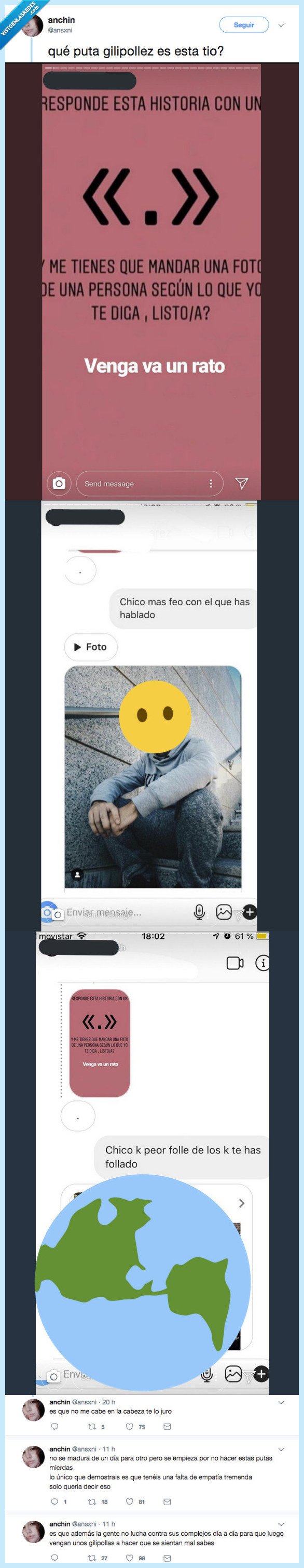 instagram,mandar,persona,listo