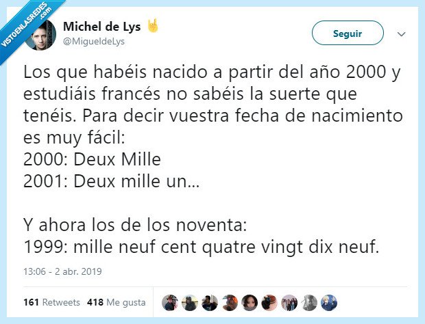 frances,estudiar,año,fecha