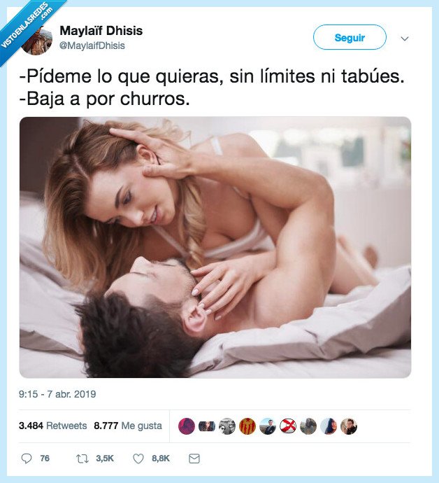 churros,bajar,límites,tabús