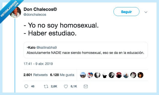 haber estudai,homo,nadie