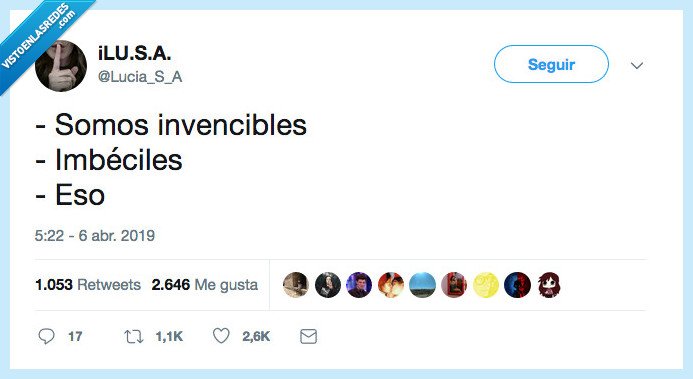 somos,invencibles,eso