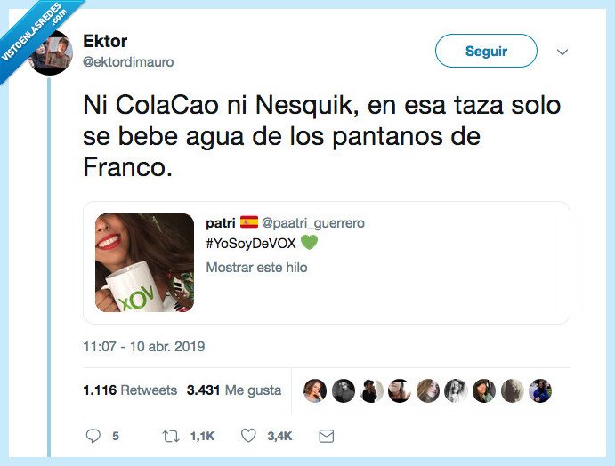 agua,españa,vox,taza