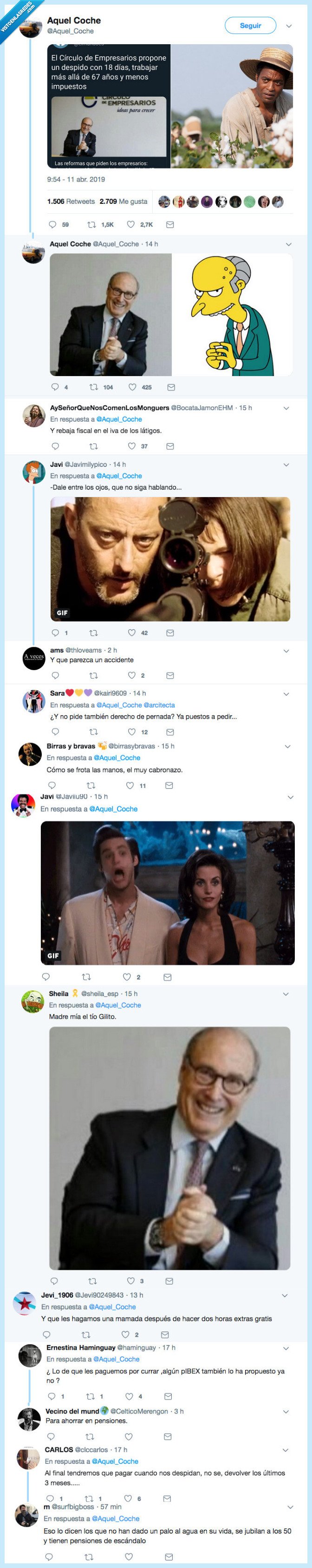 twitter,barbaridad,circulo de empresarios