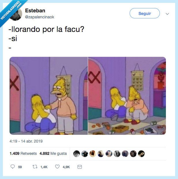 vida,estudiantil,llorar,facu