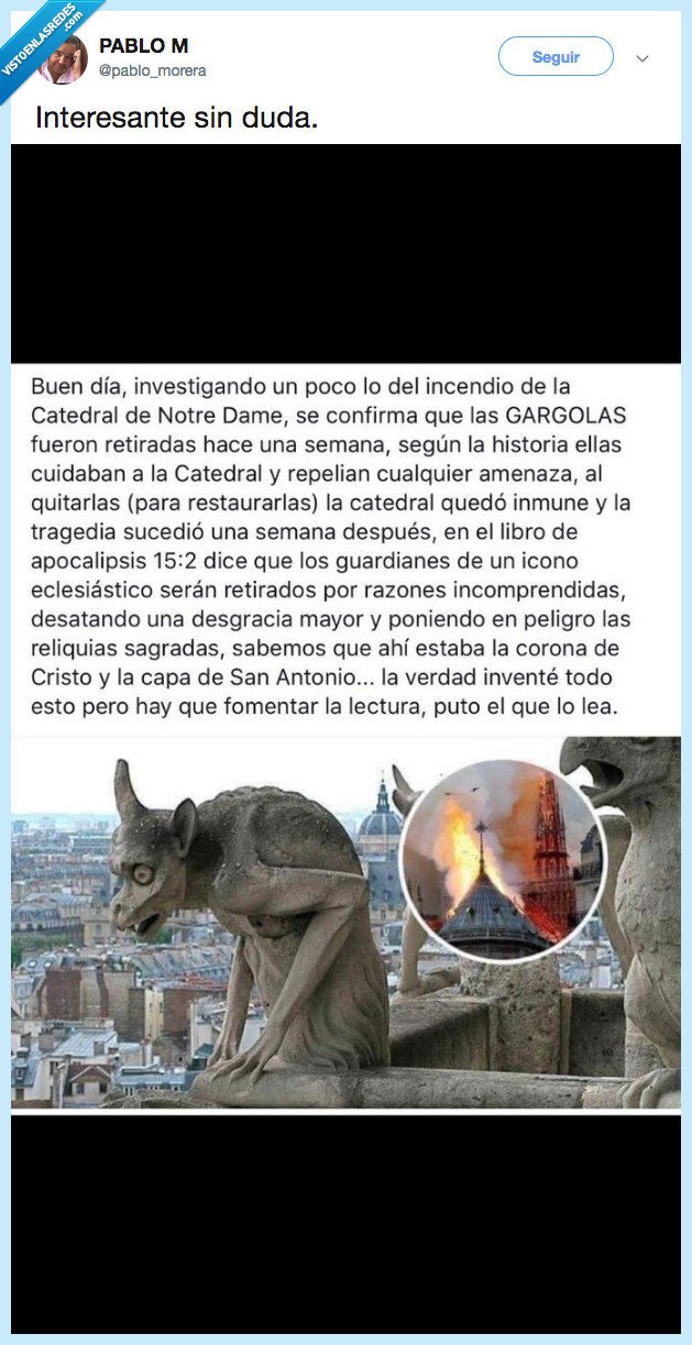 gárgola,interesante,historia,no hay que creerselo todo hostia