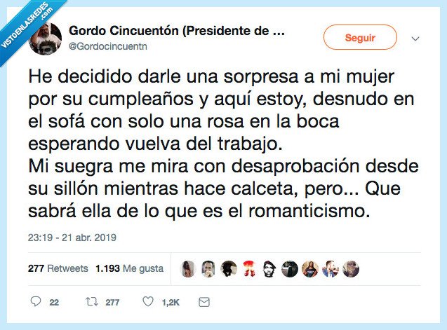 suegra,regular,decidir,sorpresa