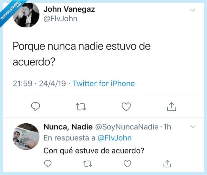 Twitter,Nunca Nadie,Solo