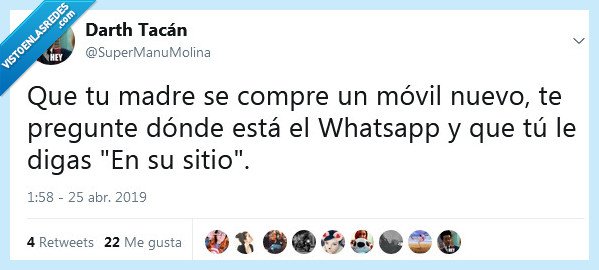 madre,whatsapp,móvil