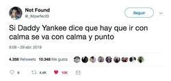 Enlace a Lo que diga Daddy Yankee va a misa, por @_iMperfectB