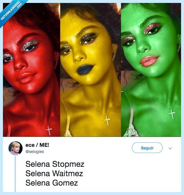 semáforo gomez,selena gomez