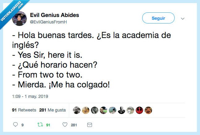 ver venir,buenas tarde,academia
