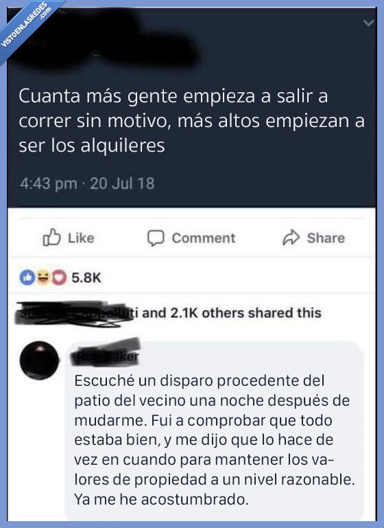 running,jogging,alquileres,disparos