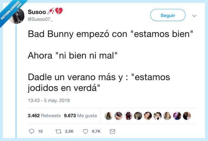 bad bunny,relación