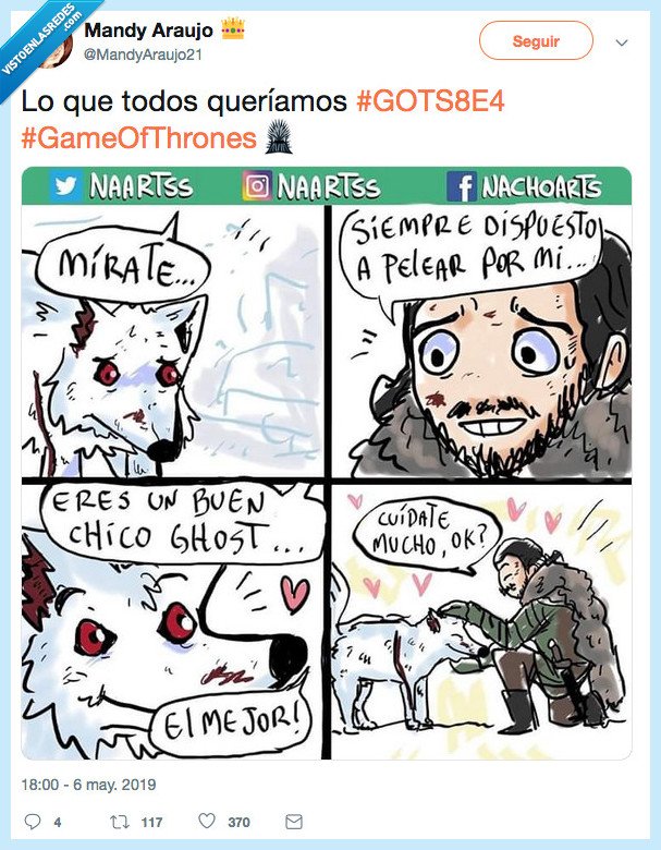 fantasma,comic,jon nieve,juego de tronos,despedida,asi si