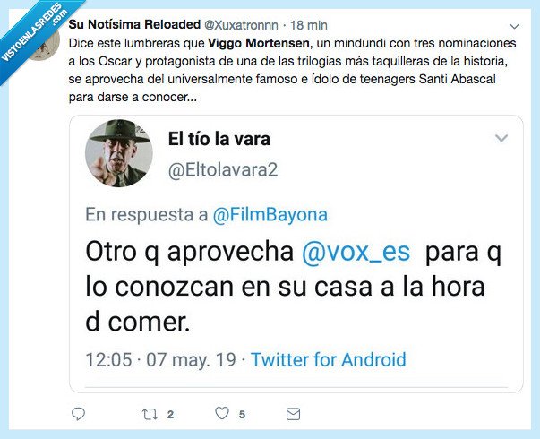 viggo mortensen,vox,politica,zasca,fail