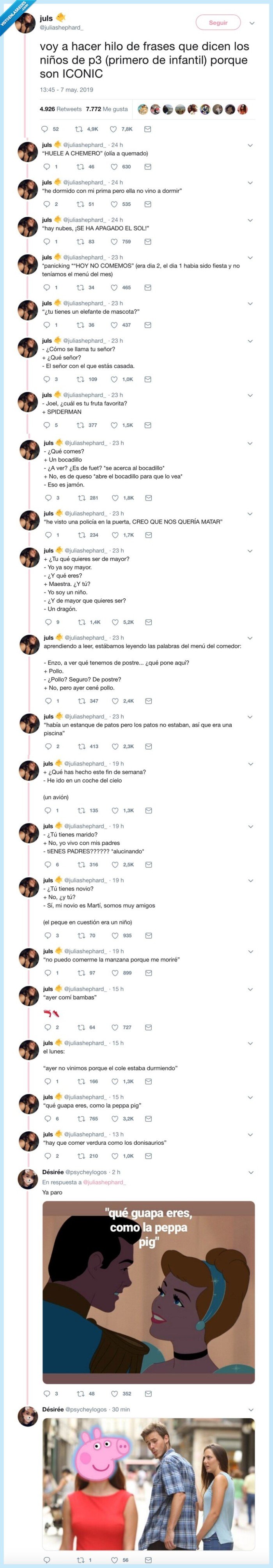 p3,niños,frases,wtf