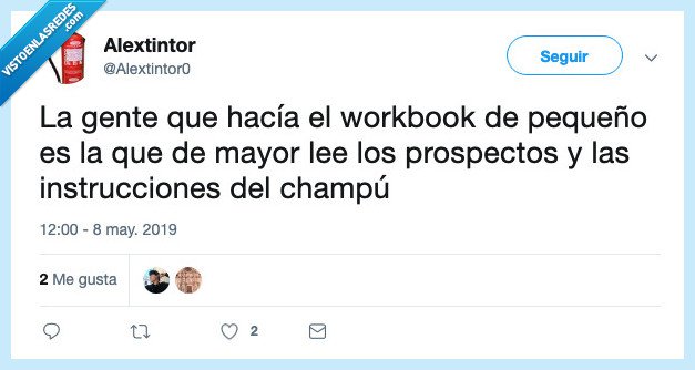 humor,inglés,workbook,prospectos,instrucciones champú,pedante