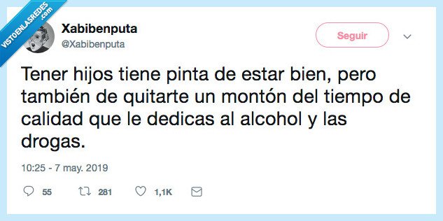 hijos,alcohol,drogas,descendencia,prioridades