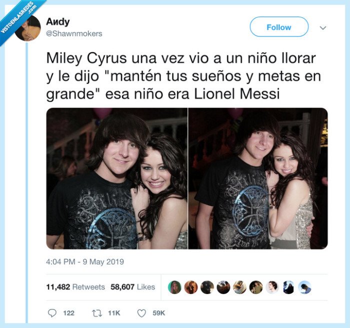 miley cyrus,messi,jóvenes,hannah montana