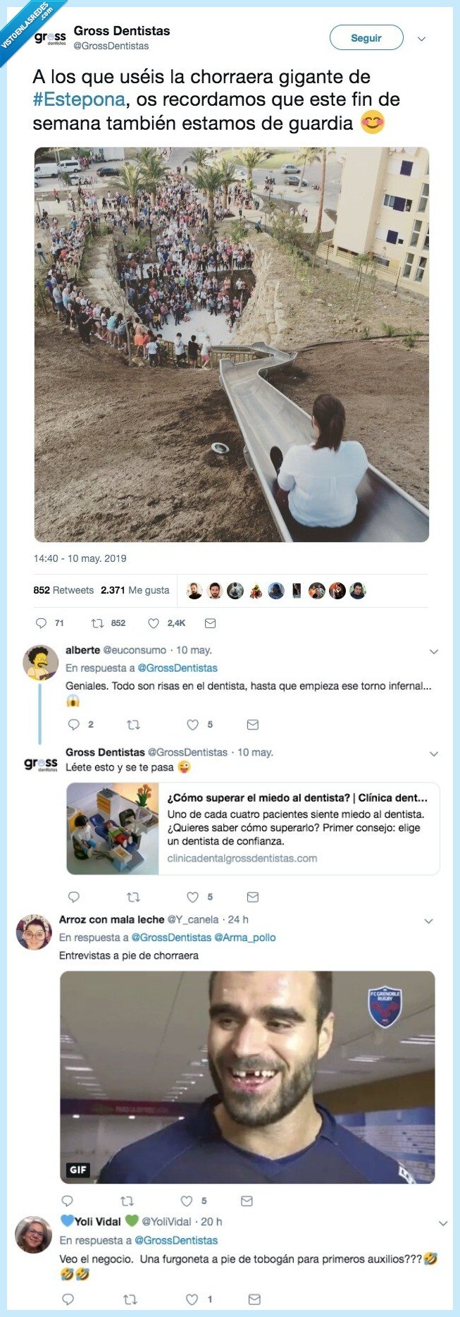 dientes,dentista,estepona,tobogán