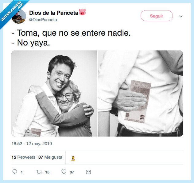 abuelas,errejon,carmena,propina,euros