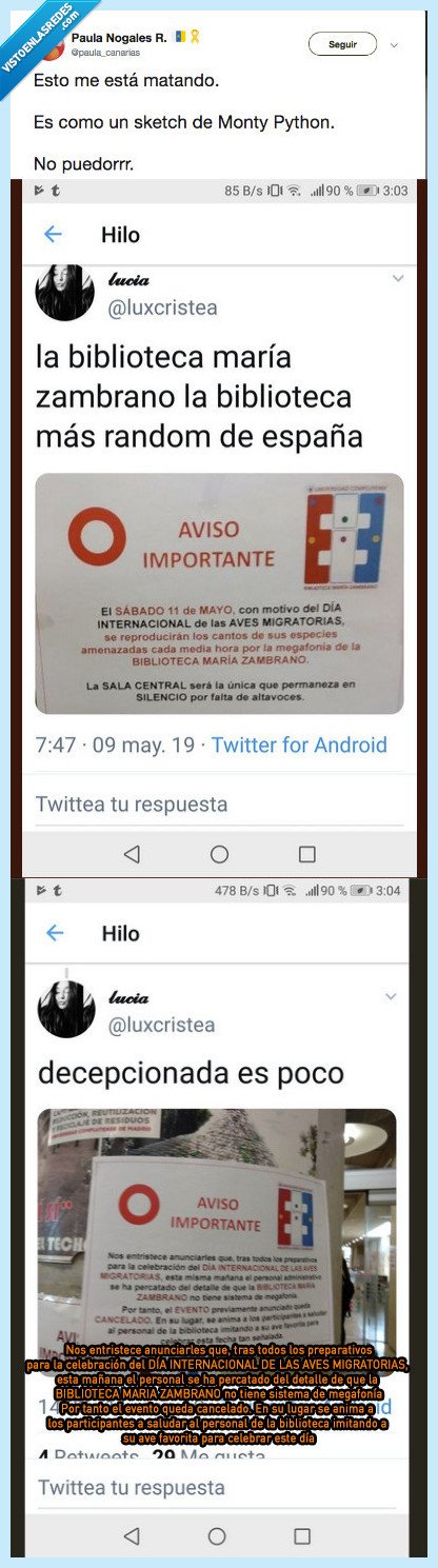 biblioteca,pasen y vean,triste historia