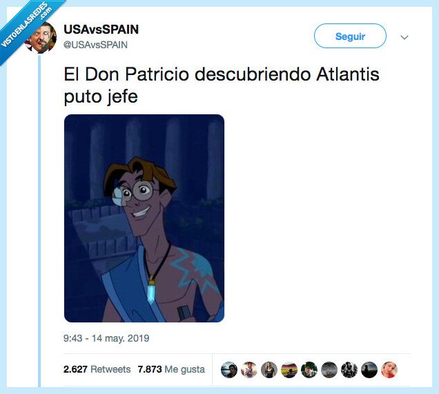 contando lunares,don patricio,atlantis