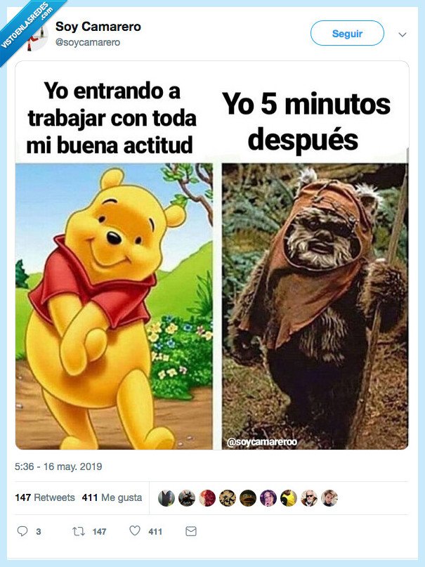 minutos,entrar,actitud