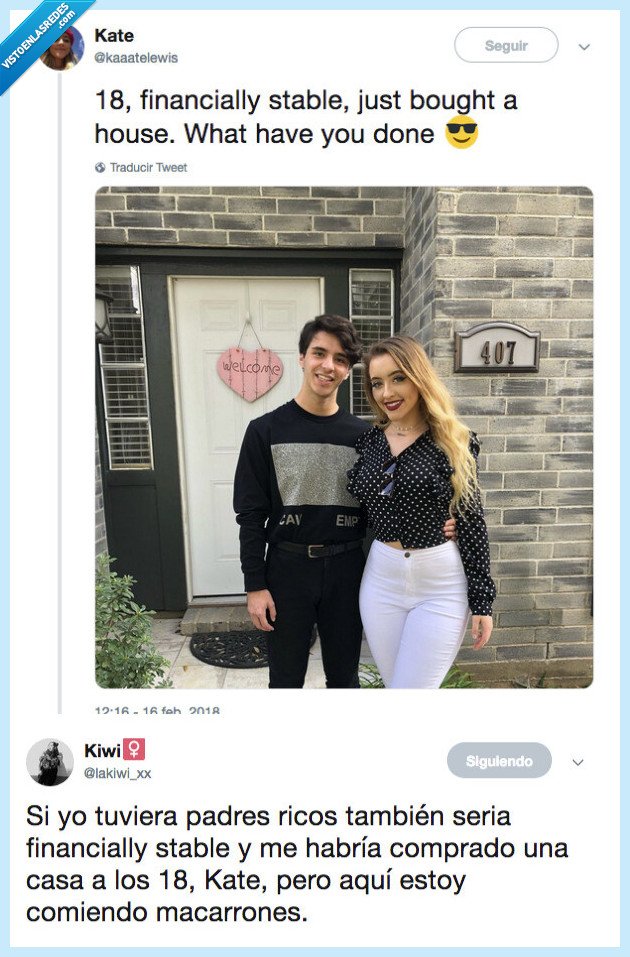 tener,18 años,jate,macarrones